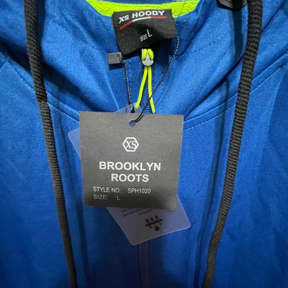 XS SPORT HOODY full zip hoodie size Large - Picture 13 of 15